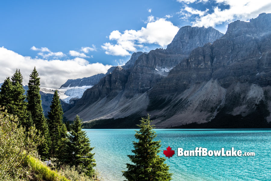 Banff Bow Lake in January