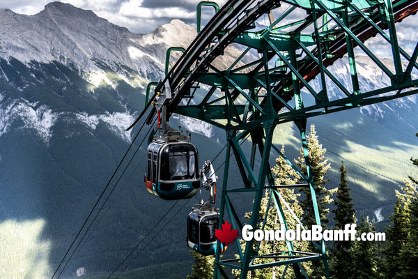 Banff Gondola During January