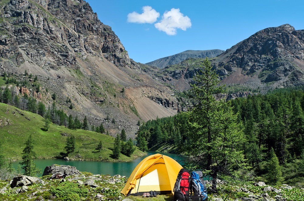 Camping in Banff During January