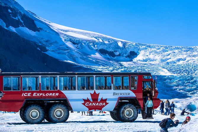 Jasper Columbia Icefields in January