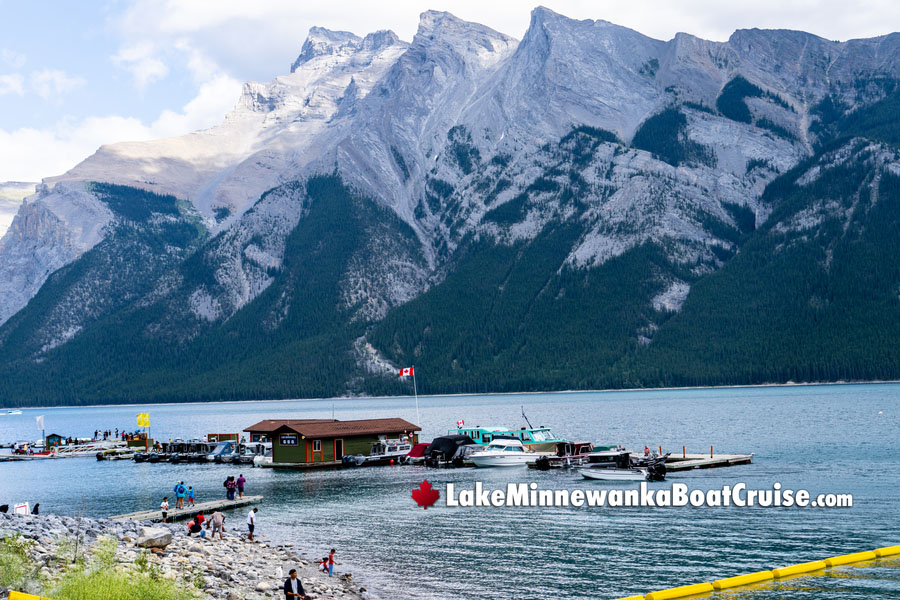 Lake Minnewanka Boat Cruise in January