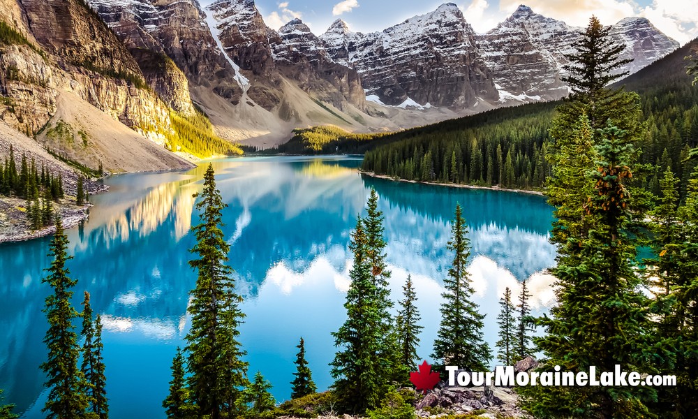 Moraine Lake in January